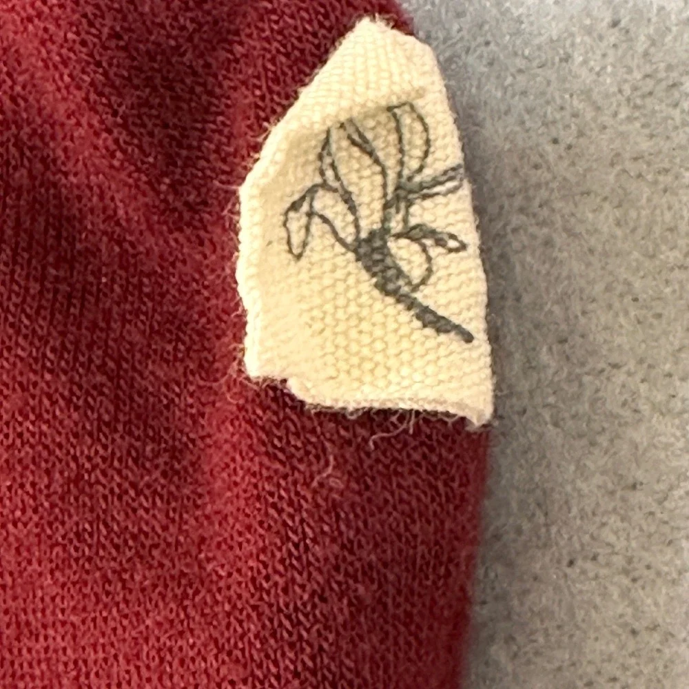 Magnolia Homebody Hoodie‎ Womens Medium Burgundy Homebody Sweatshirt Soft Cozy